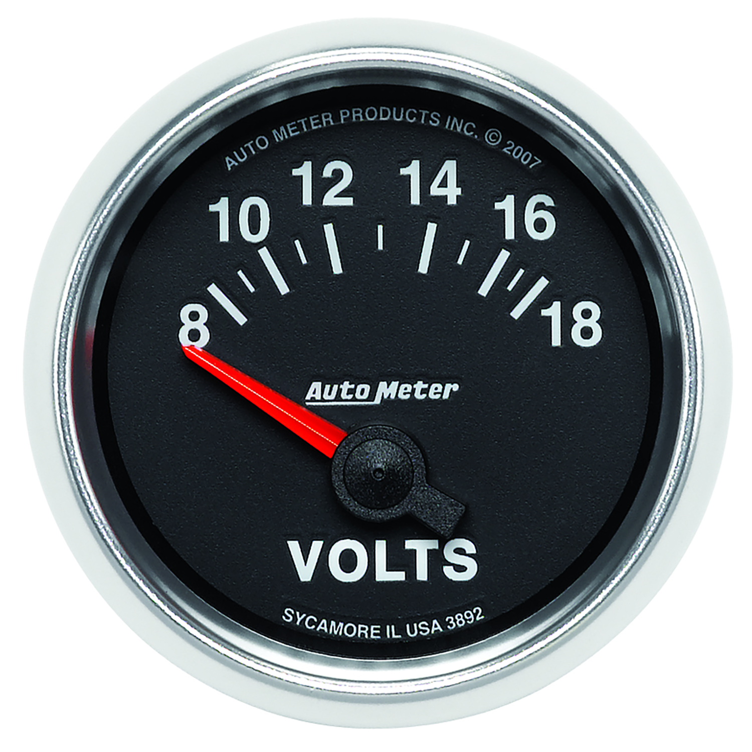AutoMeter 2-1/16 In. VOLTMETER, 8-18V, GS